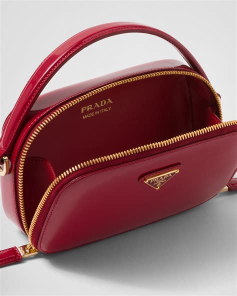 prada borsa odette|Prada Odette Patent Leather Mini.